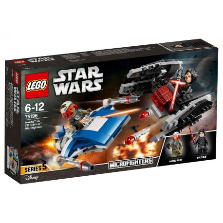 LEGO Star Wars Истребитель типа A против бесшумного истребителя СИД