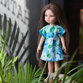 Одежда для куклы Paola Reina 32 см Цветочное платье