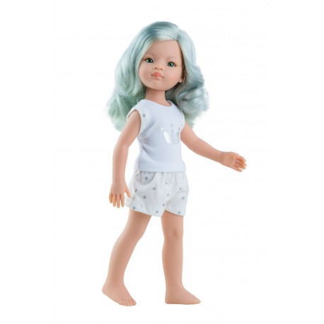 Кукла Лиу в пижаме , 32 см Paola reina (Испания) 13204