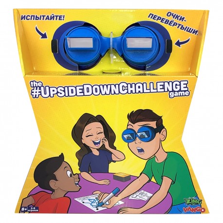 Игра очки перевертыши Upside Down Challenge ZING 