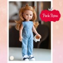 Кукла Клео в голубом комбинезоне Paola Reina (Испания) 04472