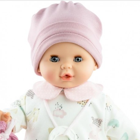 Кукла Соня в розовой шапочке с полотенцем, 36 см Paola reina 08027